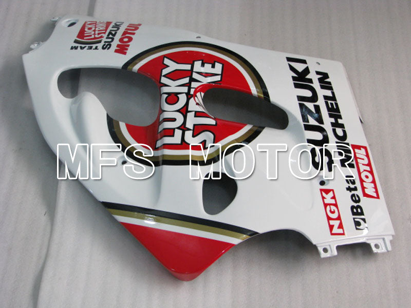 Suzuki GSXR600 1997-2000 ABS Fairing - Lucky Strike - Red White - MFS2562 - Fairings Kit