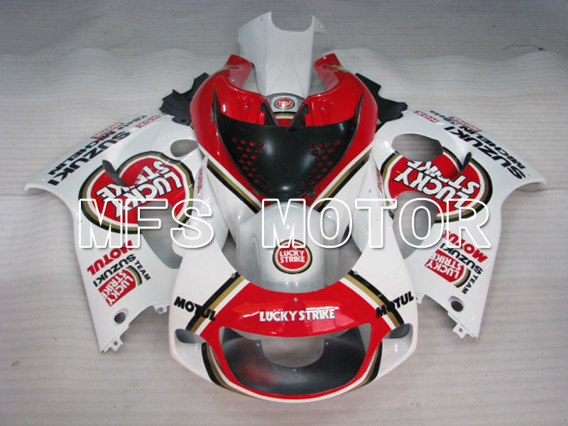 Suzuki GSXR600 1997-2000 ABS Fairing - Lucky Strike - Red White - MFS2562 - Fairings Kit