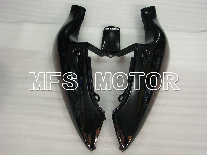 Suzuki GSXR750 1996-1999 ABS Fairing - Flame - Black Red - MFS6880 - Fairings Kit