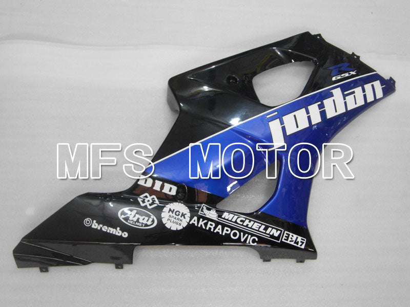 Suzuki GSXR1000 2003-2004 Injection ABS Fairing - Jordan - Black Blue - MFS2582 - Fairings Kit