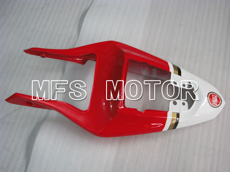 Suzuki GSXR1000 2003-2004 Injection ABS Fairing - Lucky Strike - Red White - MFS2583 - Fairings Kit