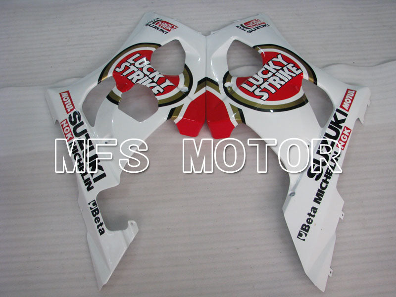 Suzuki GSXR1000 2003-2004 Injection ABS Fairing - Lucky Strike - Red White - MFS2583 - Fairings Kit