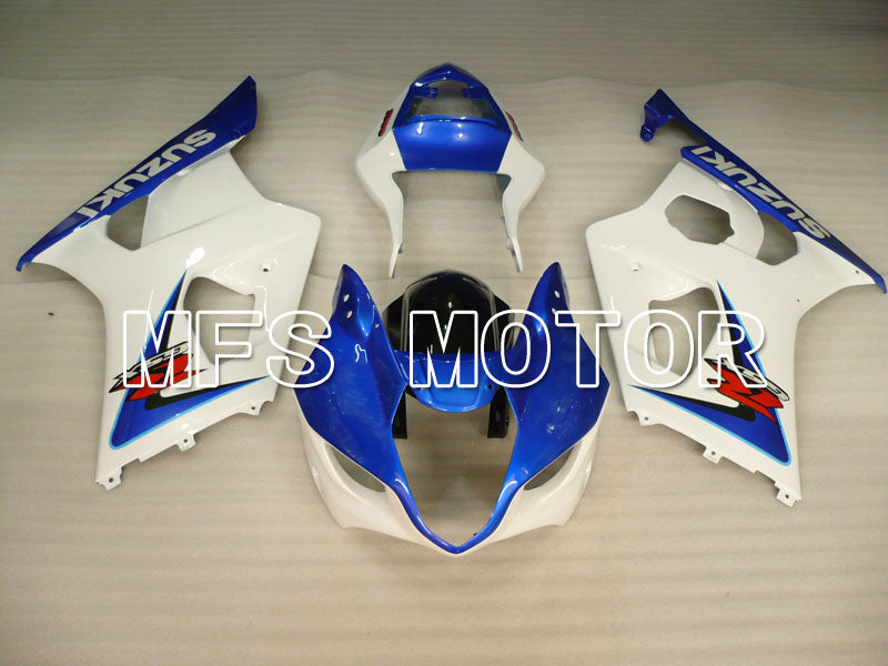 Suzuki GSXR1000 2003-2004 Injection ABS Fairing - Factory Style - Blue White - MFS2585 - Fairings Kit