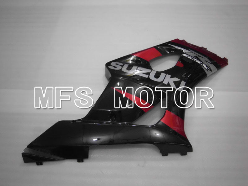 Suzuki GSXR1000 2003-2004 Injection ABS Fairing - Factory Style - Black Red - MFS2586 - Fairings Kit