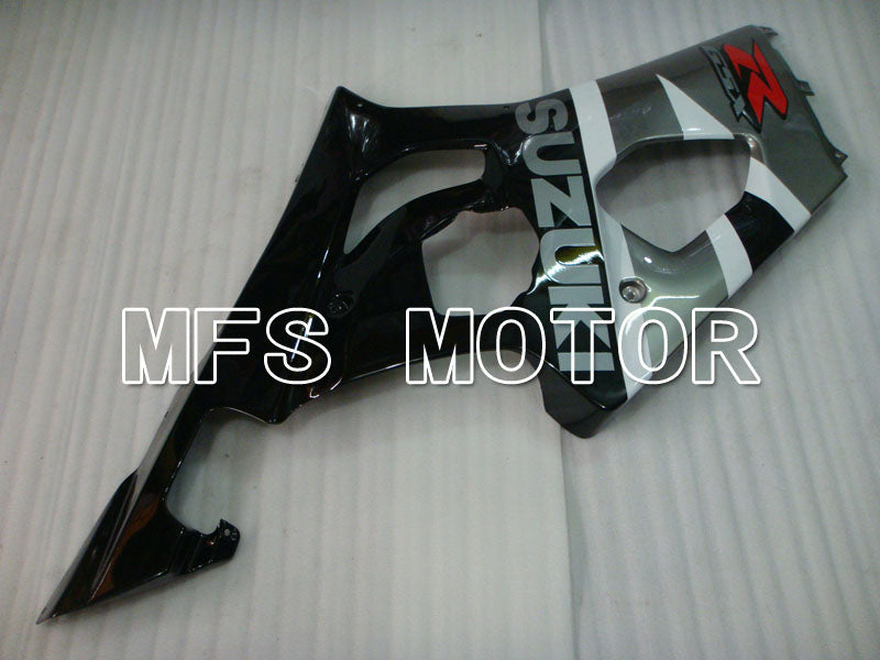 Suzuki GSXR1000 2003-2004 Injection ABS Fairing - Factory Style - Black Gray White - MFS2590 - Fairings Kit