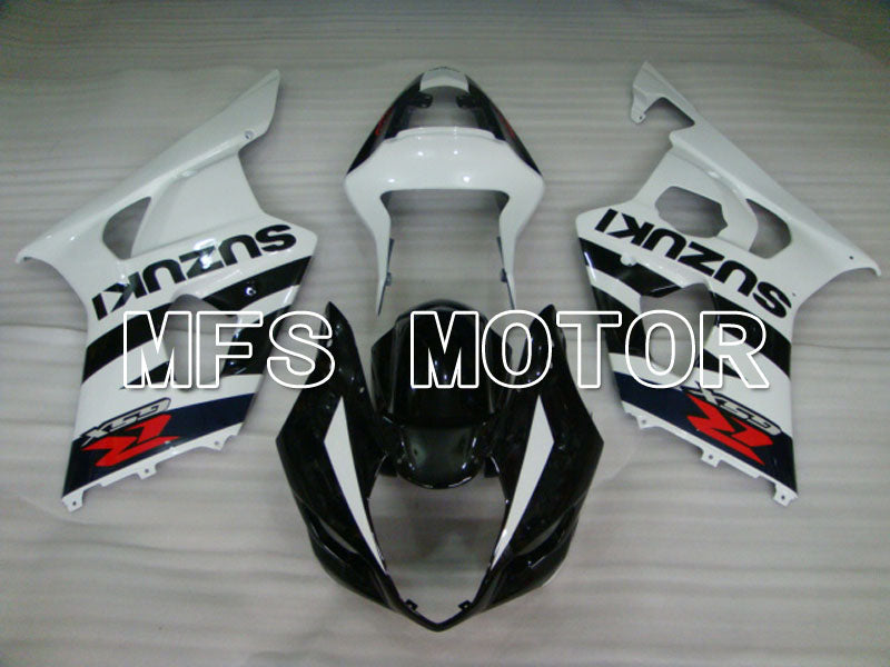 Suzuki GSXR1000 2003-2004 Injection ABS Fairing - Factory Style - Black White - MFS2591 - Fairings Kit