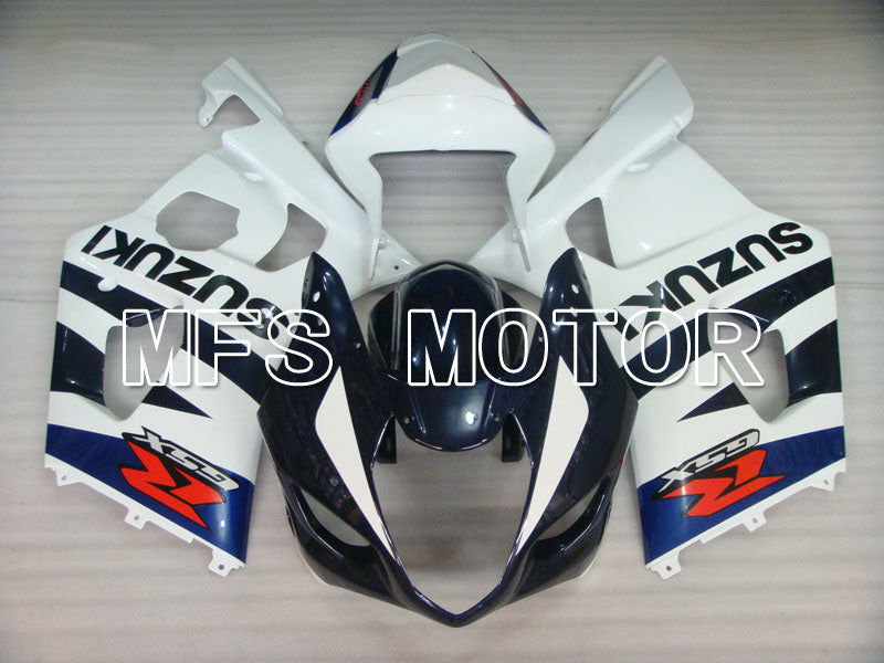 Suzuki GSXR1000 2003-2004 Injection ABS Fairing - Factory Style - Blue White - MFS2594 - Fairings Kit