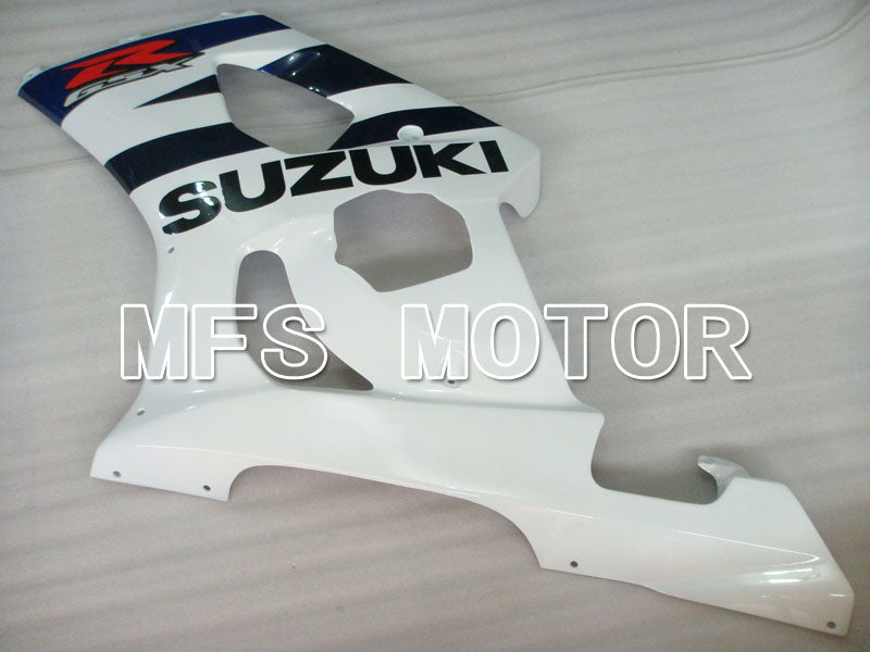 Suzuki GSXR1000 2003-2004 Injection ABS Fairing - Factory Style - Blue White - MFS2594 - Fairings Kit
