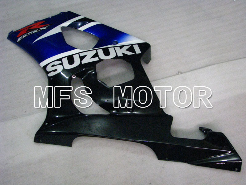 Suzuki GSXR1000 2003-2004 Injection ABS Fairing - Factory Style - Black Blue White - MFS2615 - Fairings Kit