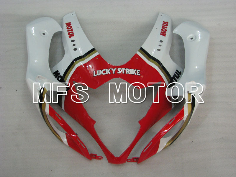 Suzuki GSXR1000 2005-2006 Injection ABS Fairing - Lucky Strike - Red White - MFS2632 - Fairings Kit