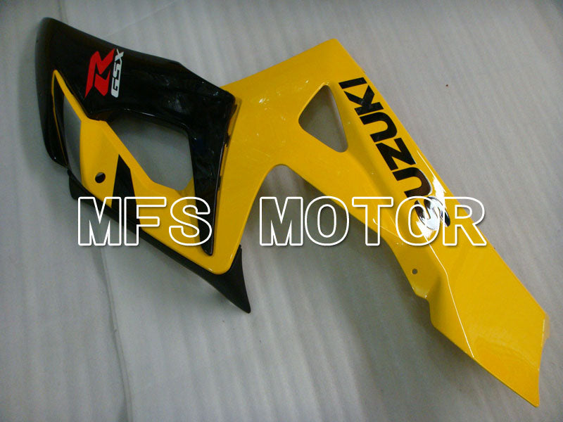 Suzuki GSXR1000 2005-2006 Injection ABS Fairing - Factory Style - Black Yellow - MFS2639 - Fairings Kit