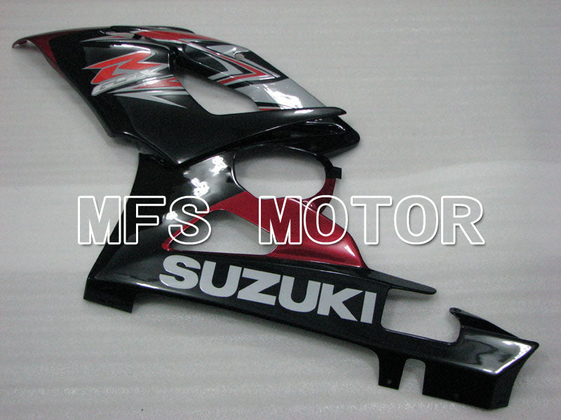 Suzuki GSXR1000 2005-2006 Injection ABS Fairing - Factory Style - Black Red - MFS2660 - Fairings Kit
