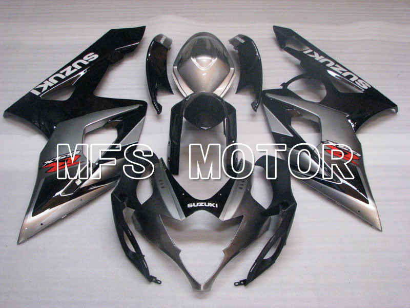 Suzuki GSXR1000 2005-2006 Injection ABS Fairing - Factory Style - Black Gray - MFS2662 - Fairings Kit