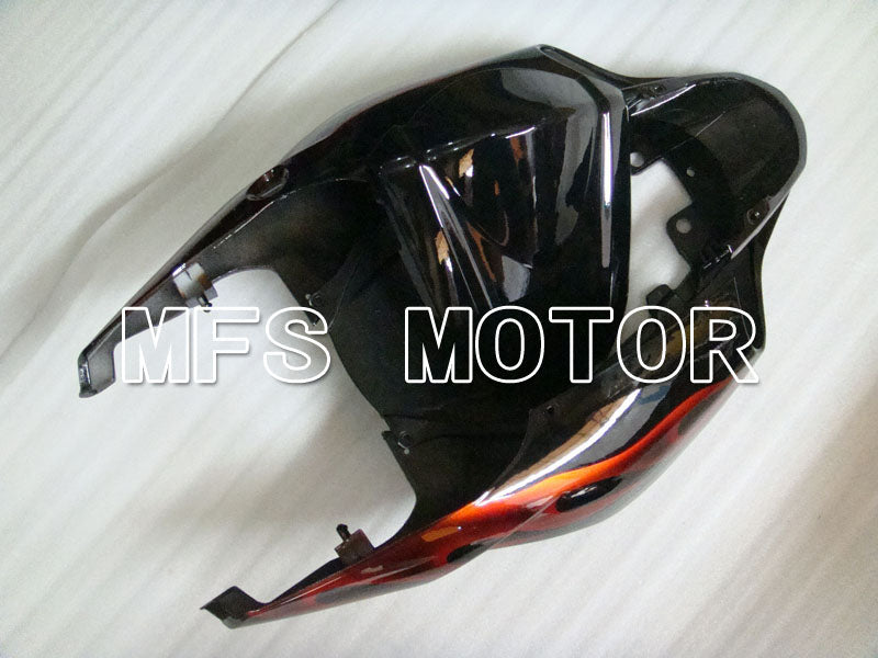 Suzuki GSXR1000 2007-2008 Injection ABS Fairing - Flame - Black Red - MFS2669 - Fairings Kit