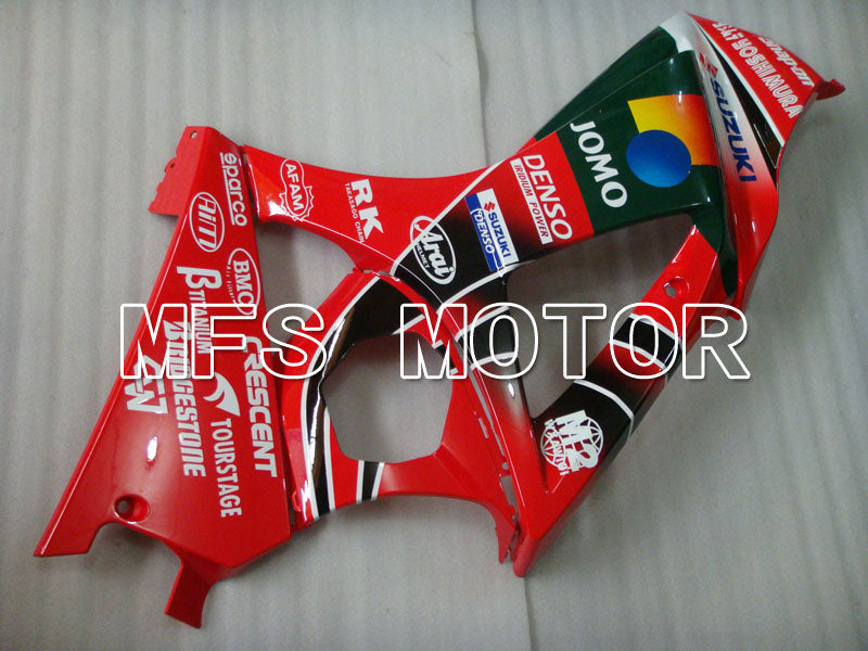 Suzuki GSXR1000 2007-2008 Injection ABS Fairing - JOMO - Black Red - MFS2670 - Fairings Kit