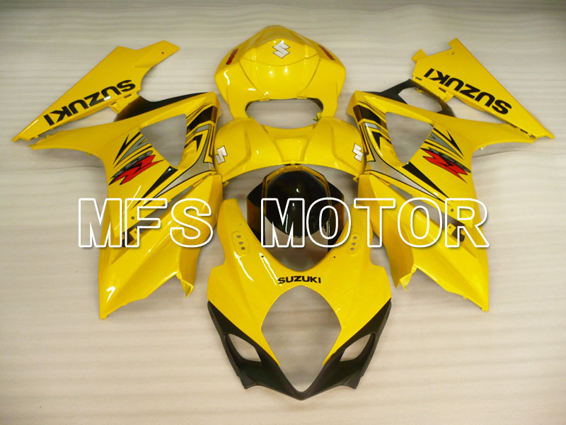 Suzuki GSXR1000 2007-2008 Injection ABS Fairing - Factory Style - Yellow - MFS2672 - Fairings Kit