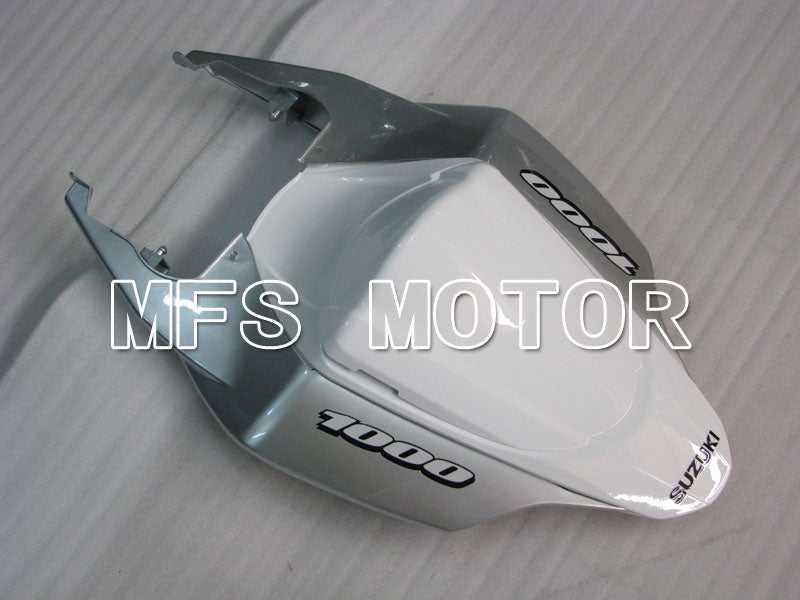 Suzuki GSXR1000 2007-2008 Injection ABS Fairing - Factory Style - White Silver - MFS2674 - Fairings Kit