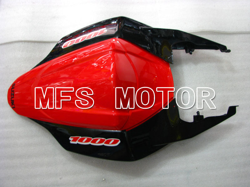 Suzuki GSXR1000 2007-2008 Injection ABS Fairing - Factory Style - Black Red - MFS2675 - Fairings Kit