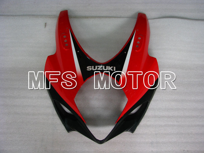 Suzuki GSXR1000 2007-2008 Injection ABS Fairing - Factory Style - Black Red - MFS2675 - Fairings Kit