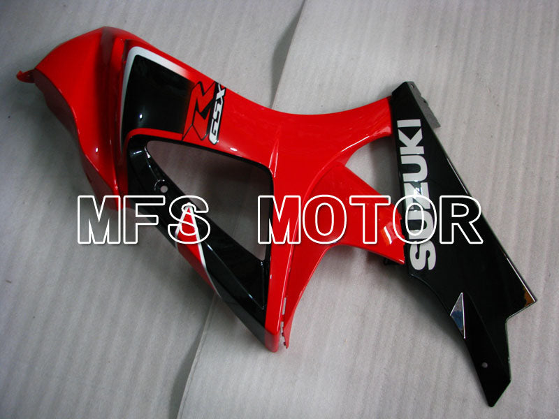 Suzuki GSXR1000 2007-2008 Injection ABS Fairing - Factory Style - Black Red - MFS2675 - Fairings Kit