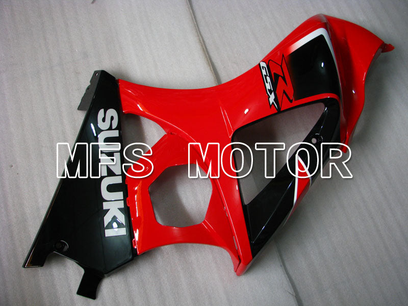 Suzuki GSXR1000 2007-2008 Injection ABS Fairing - Factory Style - Black Red - MFS2675 - Fairings Kit