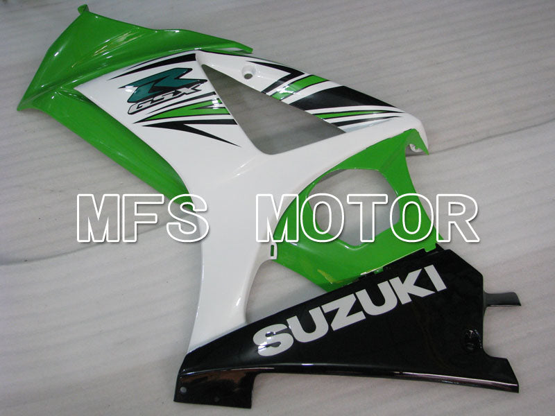 Suzuki GSXR1000 2007-2008 Injection ABS Fairing - Factory Style - White Green - MFS2676 - Fairings Kit