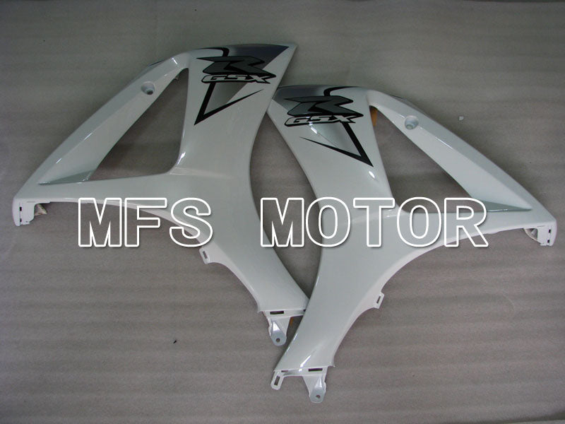 Suzuki GSXR1000 2007-2008 Injection ABS Fairing - Factory Style - White Silver - MFS2680 - Fairings Kit