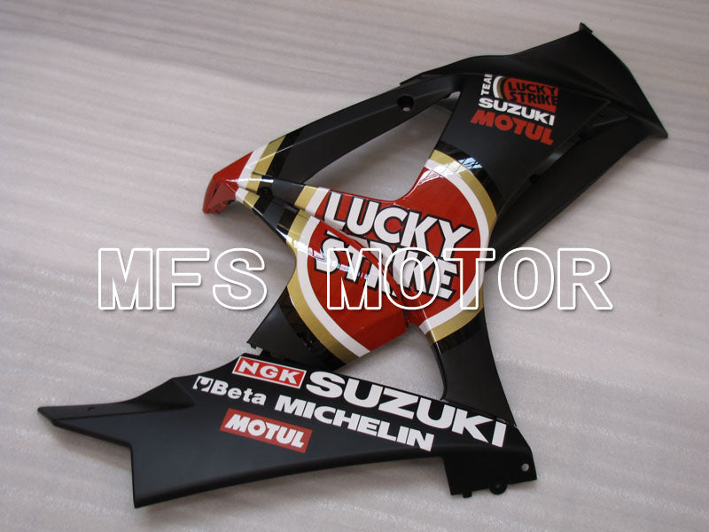 Suzuki GSXR1000 2007-2008 Injection ABS Fairing - Lucky Strike - Red Black - MFS2682 - Fairings Kit