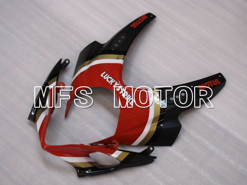 Suzuki GSXR1000 2007-2008 Injection ABS Fairing - Lucky Strike - Red Black - MFS2682 - Fairings Kit