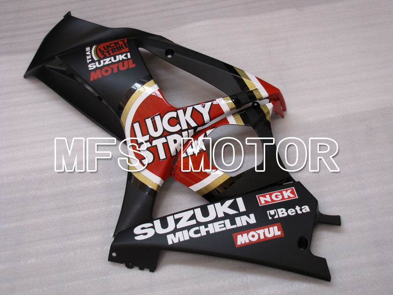 Suzuki GSXR1000 2007-2008 Injection ABS Fairing - Lucky Strike - Red Black - MFS2682 - Fairings Kit