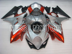 Suzuki GSXR1000 2007-2008 Injection ABS Fairing - Factory Style - Red Silver - MFS2685 - Fairings Kit
