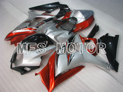 Suzuki GSXR1000 2007-2008 Injection ABS Fairing - Factory Style - Red Silver - MFS2685 - Fairings Kit