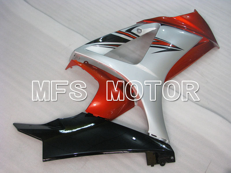 Suzuki GSXR1000 2007-2008 Injection ABS Fairing - Factory Style - Red Silver - MFS2685 - Fairings Kit