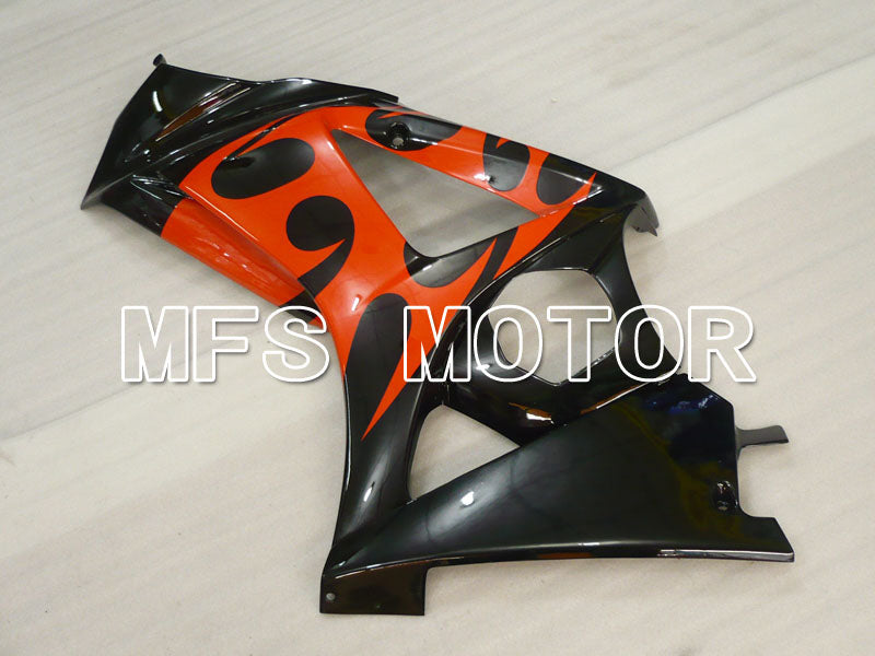Suzuki GSXR1000 2007-2008 Injection ABS Fairing - Factory Style - Black Red - MFS2686 - Fairings Kit