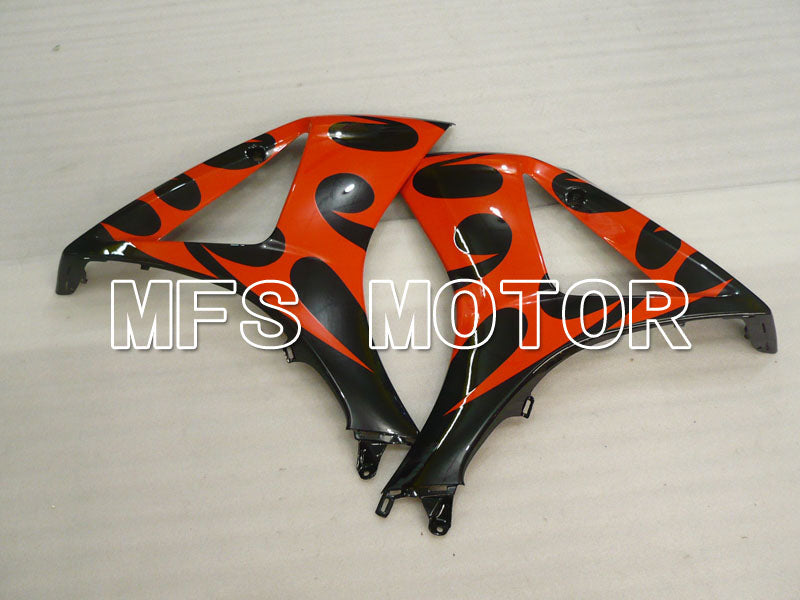 Suzuki GSXR1000 2007-2008 Injection ABS Fairing - Factory Style - Black Red - MFS2686 - Fairings Kit