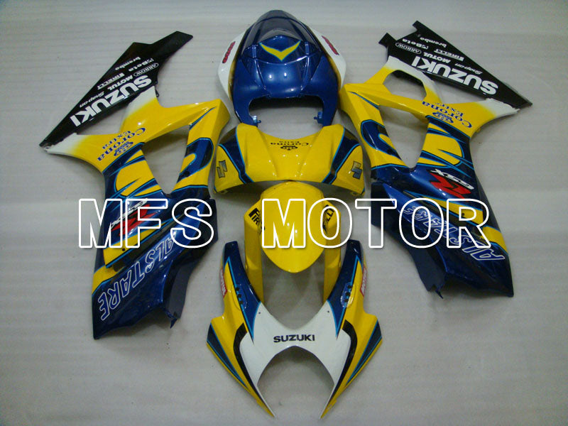 Suzuki GSXR1000 2007-2008 Injection ABS Fairing - Corona - Blue Yellow - MFS2688 - Fairings Kit