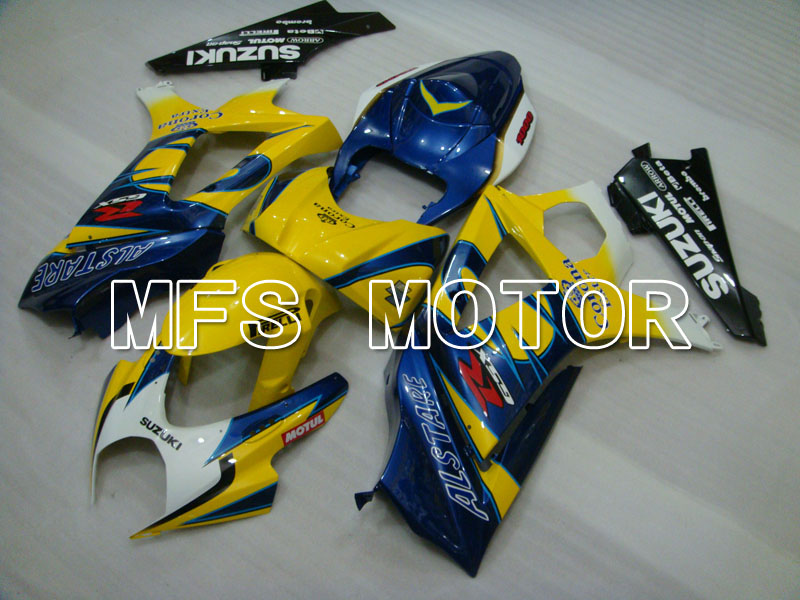 Suzuki GSXR1000 2007-2008 Injection ABS Fairing - Corona - Blue Yellow - MFS2688 - Fairings Kit