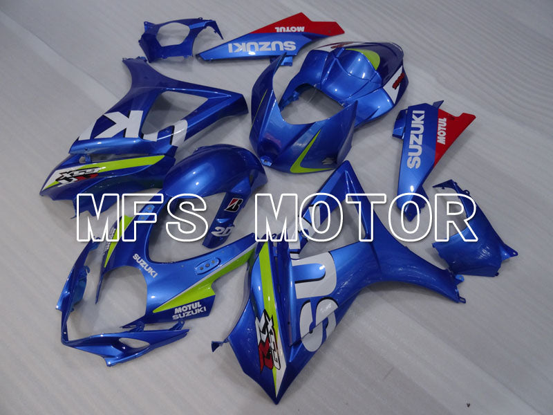 Suzuki GSXR1000 2007-2008 Injection ABS Fairing - MOTUL - Blue - MFS2691 - Fairings Kit