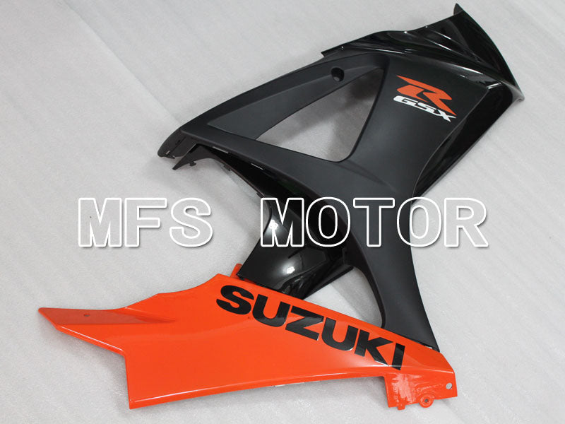 Suzuki GSXR1000 2007-2008 Injection ABS Fairing - Factory Style - Black Orange - MFS2699 - Fairings Kit
