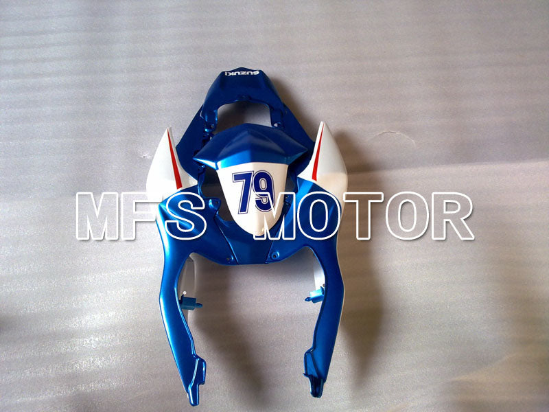 Suzuki GSXR1000 2009-2016 Injection ABS Fairing - Customize - White Blue - MFS2715 - Fairings Kit
