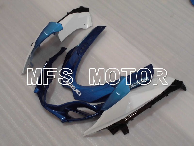 Suzuki GSXR1000 2009-2016 Injection ABS Fairing - Rockstar - White Blue - MFS2718 - Fairings Kit