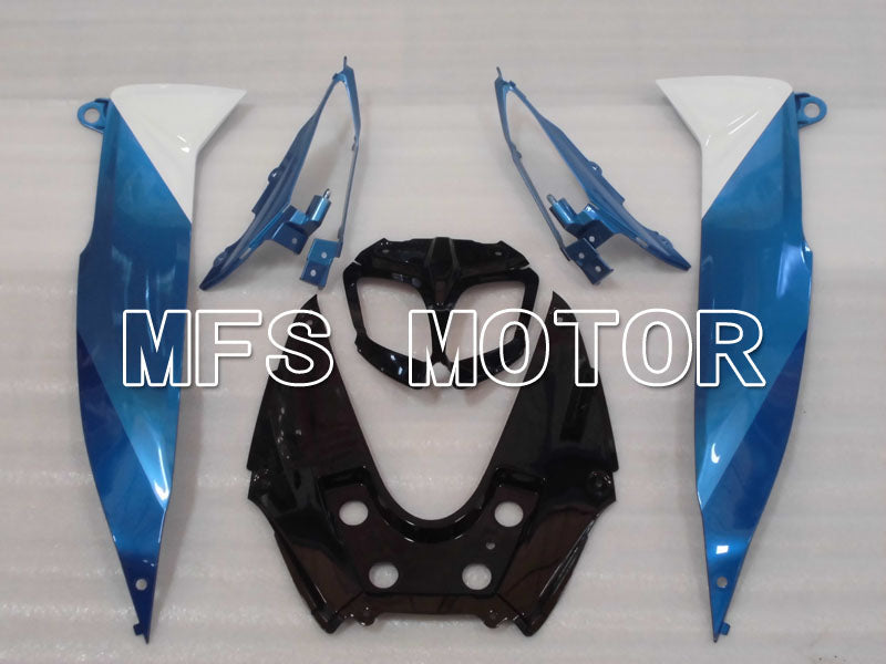 Suzuki GSXR1000 2009-2016 Injection ABS Fairing - Rockstar - White Blue - MFS2718 - Fairings Kit
