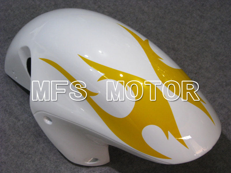 Suzuki GSXR1300 Hayabusa 2008-2020 Injection ABS Fairing - Fatcory - White Yellow - MFS2754 - Fairings Kit