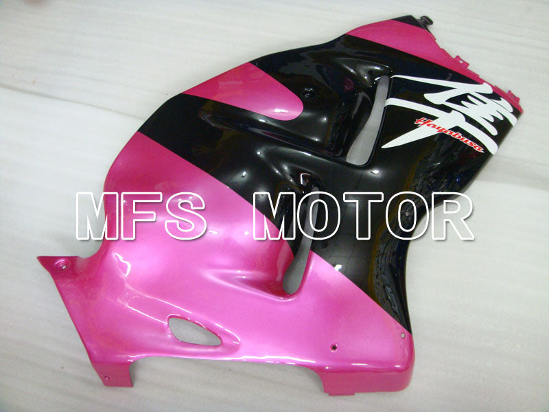 Suzuki GSXR1300 Hayabusa 1999-2007 Injection ABS Fairing - Factory Style - Black Pink - MFS2789 - Fairings Kit