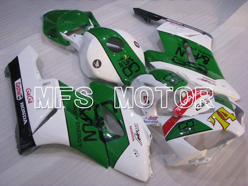Honda CBR1000RR 2004-2005 Injection ABS Fairing - GO&FUN - Green White - MFS2840 - Fairings Kit