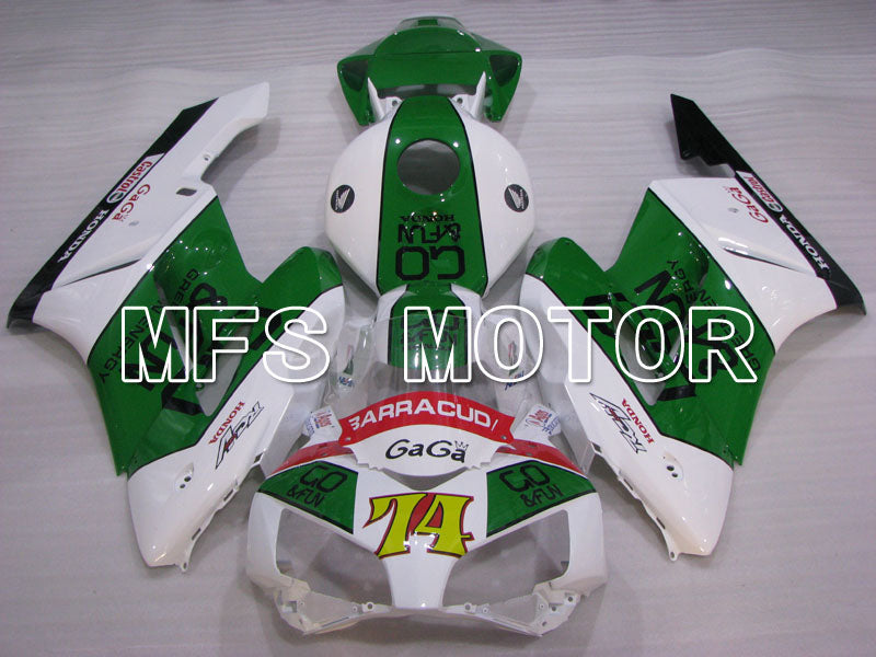 Honda CBR1000RR 2004-2005 Injection ABS Fairing - GO&FUN - Green White - MFS2840 - Fairings Kit