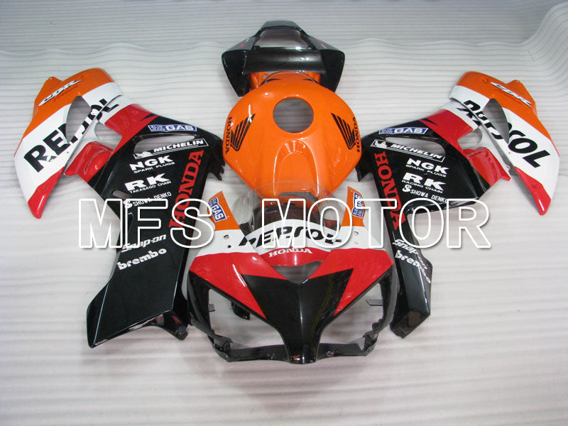 Honda CBR1000RR 2004-2005 Injection ABS Fairing - Repsol - Red Orange Black - MFS2856 - Fairings Kit