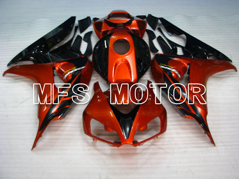 Honda CBR1000RR 2006-2007 Injection ABS Fairing - Factory Style - Black Orange - MFS2872 - Fairings Kit