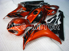 Honda CBR1000RR 2006-2007 Injection ABS Fairing - Factory Style - Black Orange - MFS2872 - Fairings Kit
