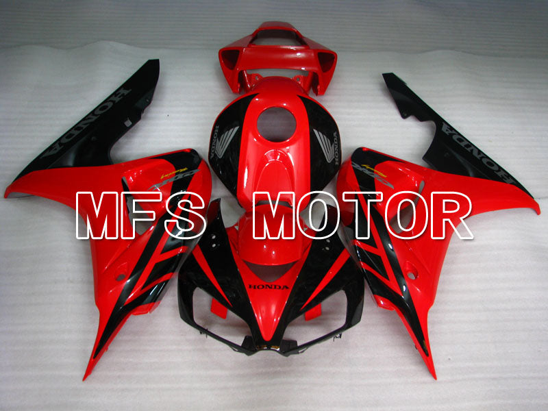 Honda CBR1000RR 2006-2007 Injection ABS Fairing - Factory Style - Black Red - MFS2876 - Fairings Kit